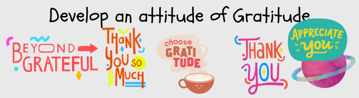 attitude of gratitude