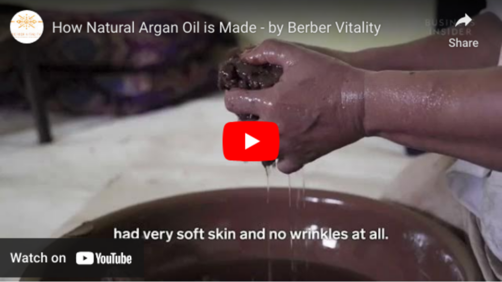 Argan oil cold process