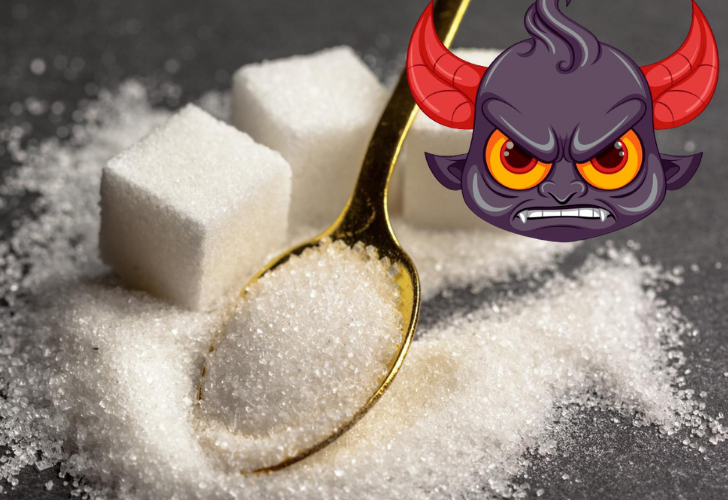 an illustration of Sugar is the enemy