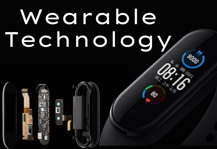 an illustration of wearable technology worn as a smart watch