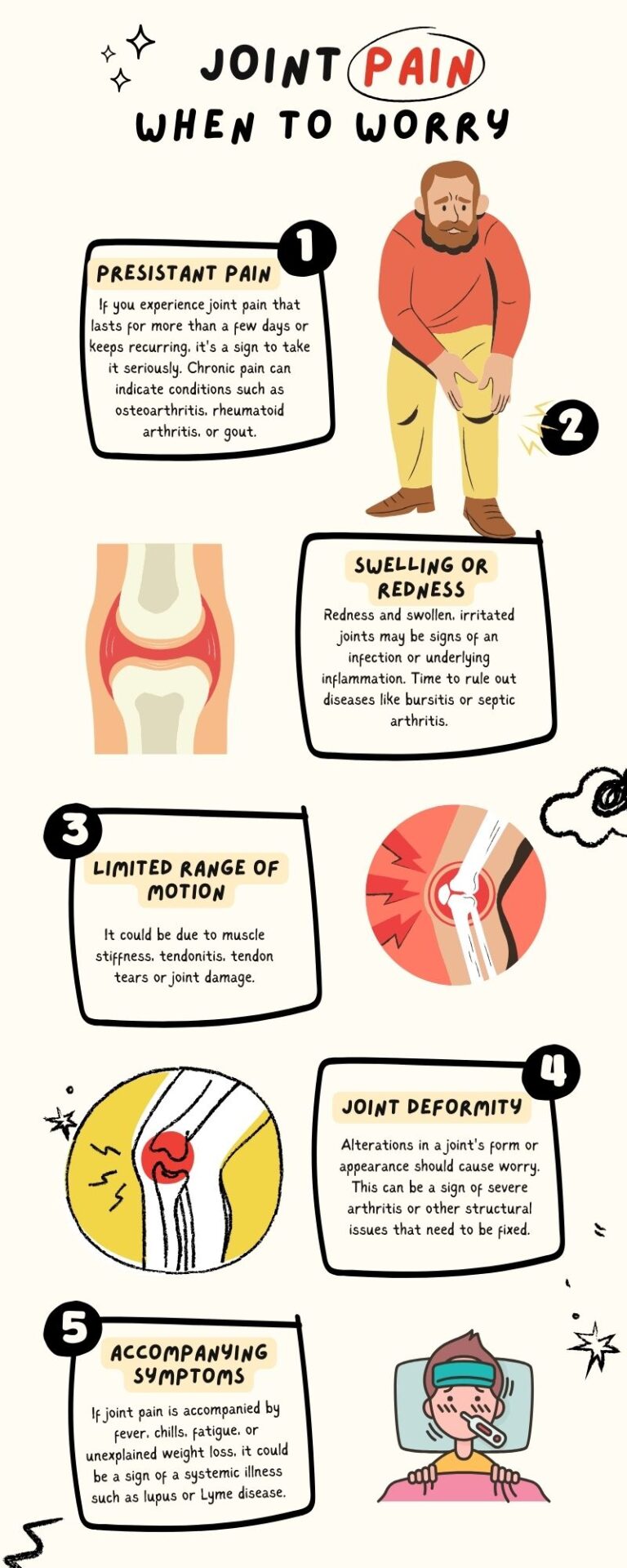 when should i worry about joint pain - symptoms to watch out for