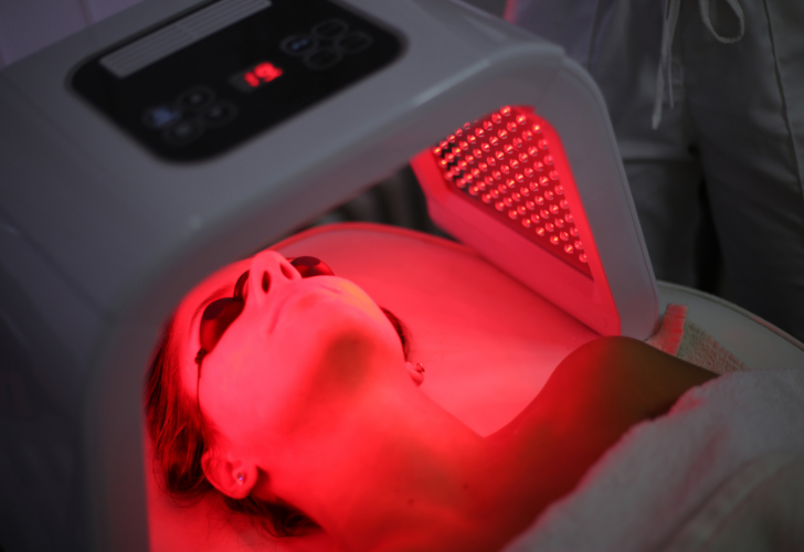 illustration of what is red light therapy?